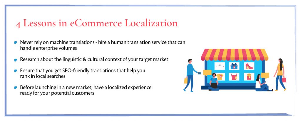 Lessons in Ecommerce Localization