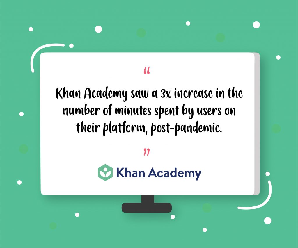 Khan Academy elearning platform pandemic