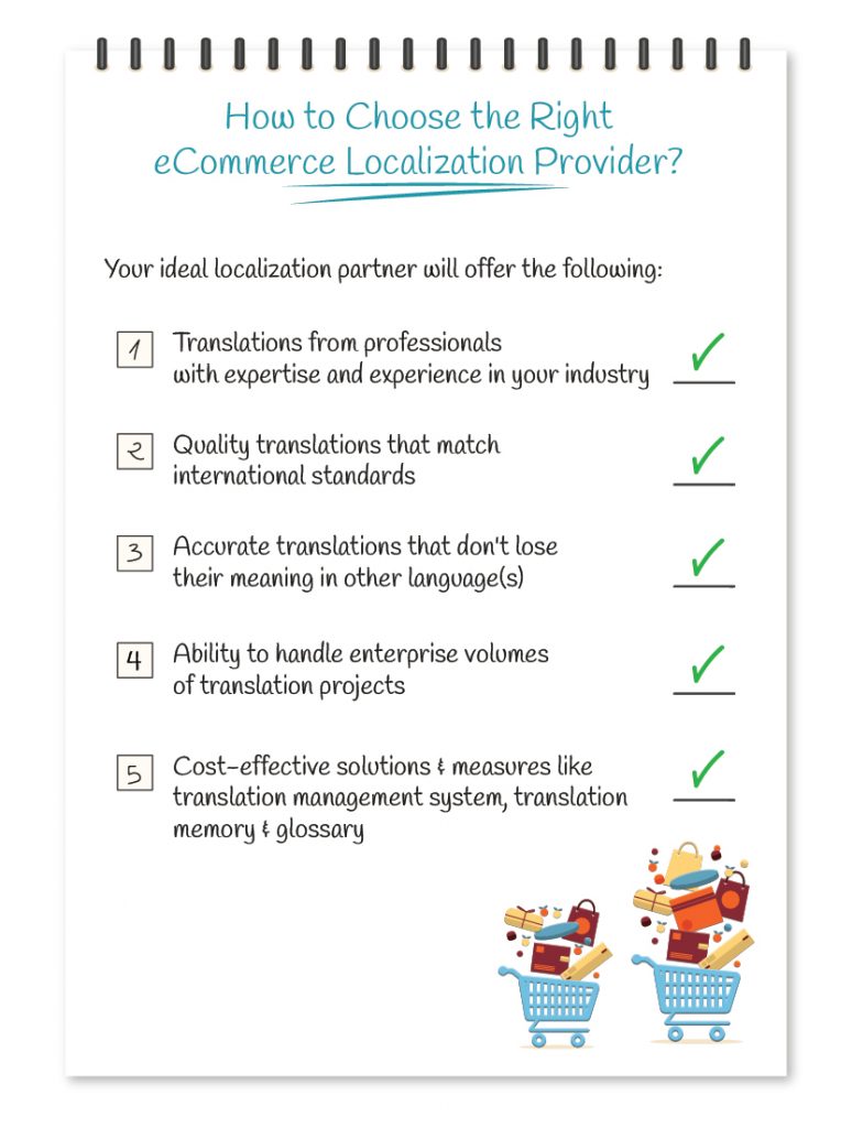 Choosing an eCommerce localization provider